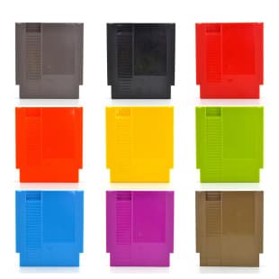 NES Shell Game NES Cartridge Case NES Game Cartridge Shell 60 to 72pin Converter Cartridge Shell Colorful