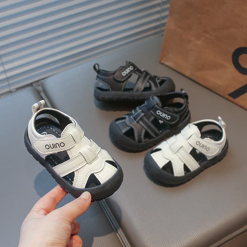 2026 Summer Infant Sandals Non-Slip Soft Sole Baby Girl Beach Shoes Korean Style Boy Sports Sandals Drop Shipping