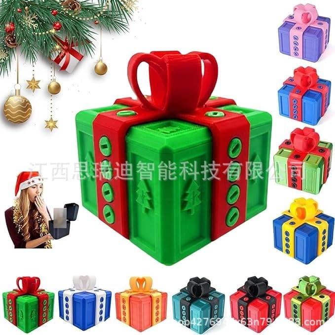 Cross-border Annoying Gift Box Surprise Gift Box for Girlfriend Mom Christmas Wrapping Gift Box