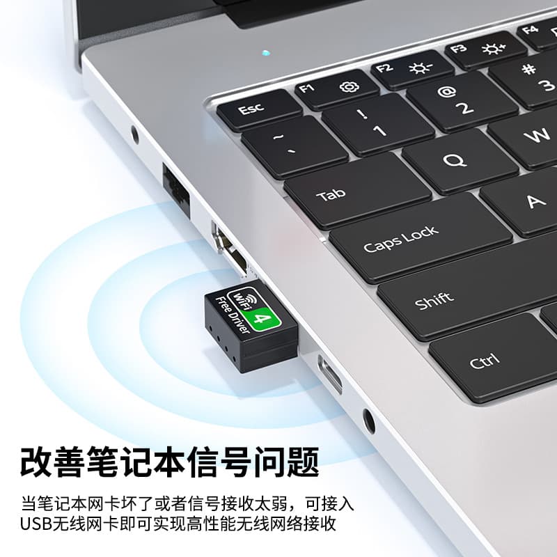 Wholesale Wireless Network Card Desktop Laptop Wireless Gigabit Network Card WIFI Transmitter 1200M Wireless Network Card WiFi