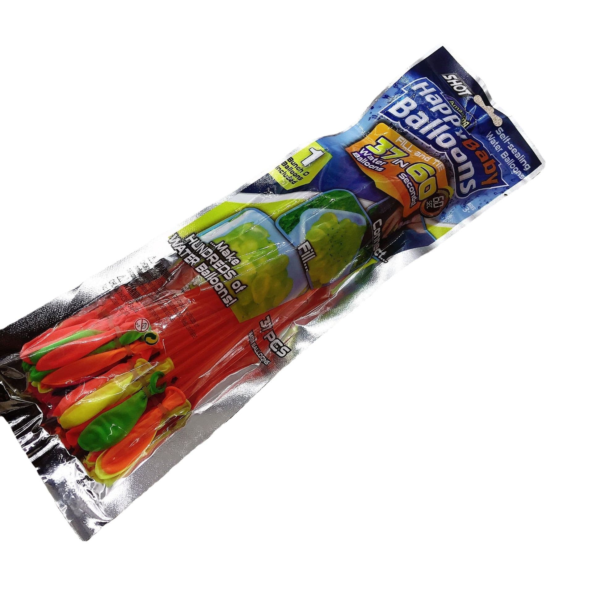 Cross-border balloons, water balloons, small balloons with rods, summer children's toys, water balloons, two-yuan store toys, department stores