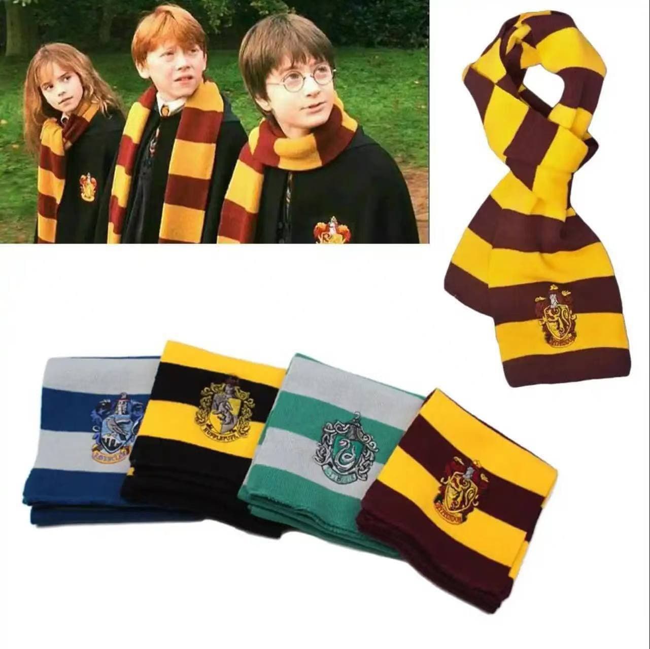 Harry Potter peripheral small scarf Slytherin House scarf Four Houses scarf