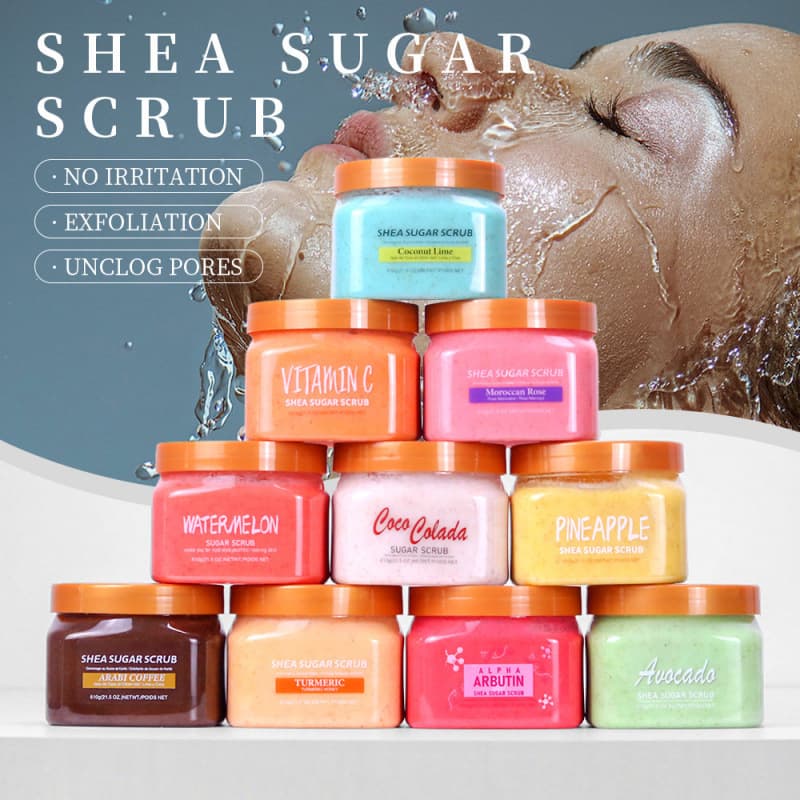 Bath Salt Sugar Salt Scrub Facial and Body Scrub Trehalose Cross-border Stock Exfoliating