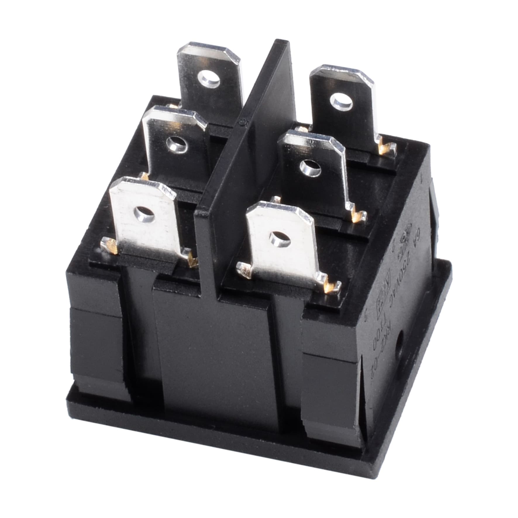 RK2-02 Rocker Switch 6A 250VAC 4-Pin 2-Position Red Toggle Switch Power Switch