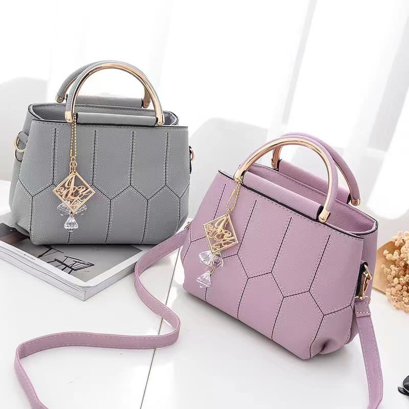 Fashionable Minimalist Embroidered Crossbody Shoulder Bag Soft PU Leather Small Handbag Trendy Digao Zipper Closure Women's Bag