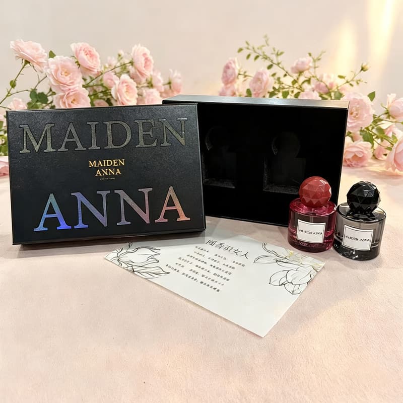MAIDEN ANNA Brand Women's Perfume Set Long-Lasting Fragrance TikTok Hot-Selling High-Quality Perfume Gift Box