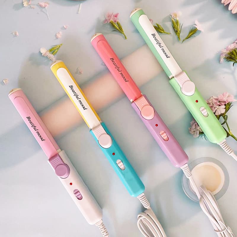 Mini Curling Iron Ultra-Fine Curling Wand Hair Styler for Bangs Cartoon Hair Tool Factory Direct