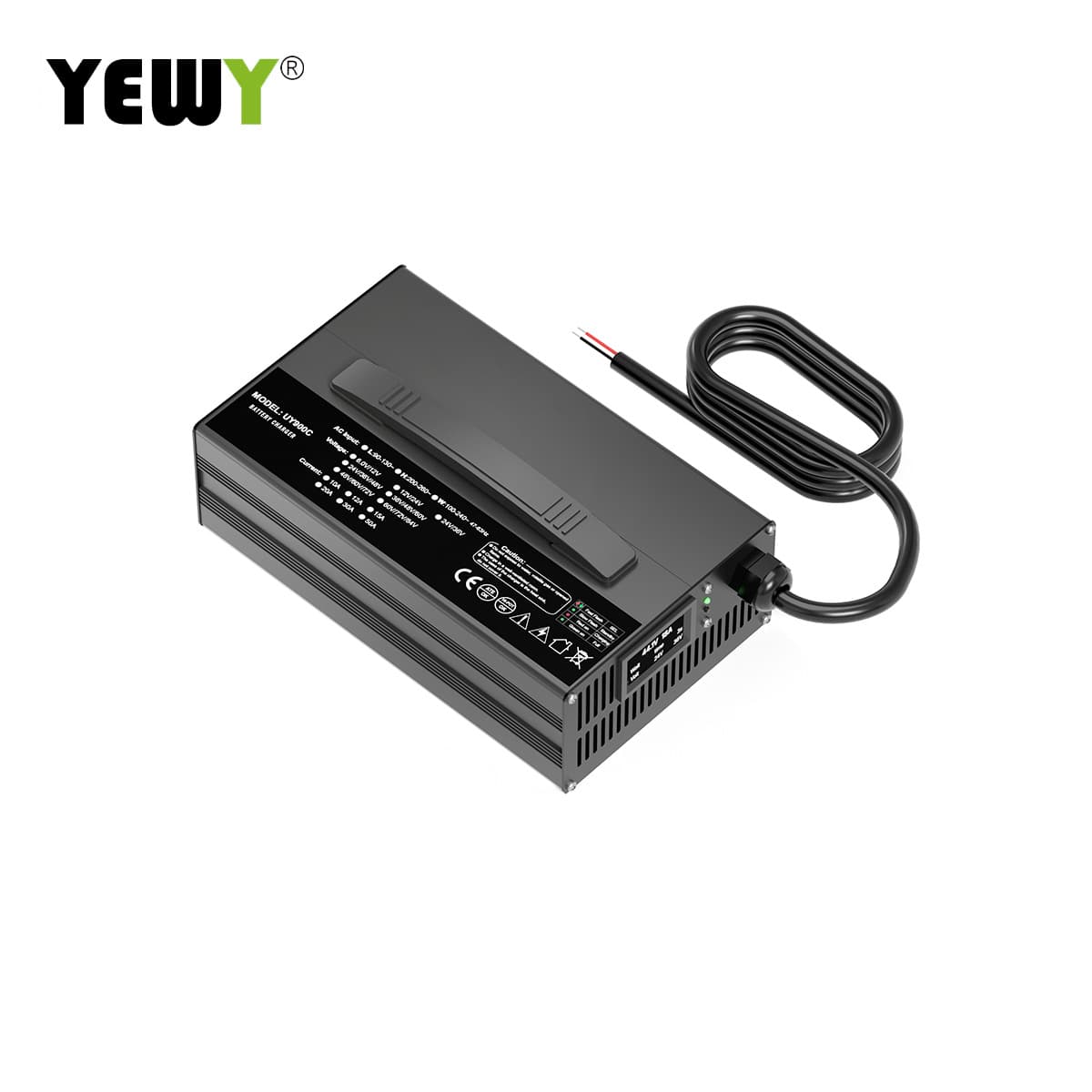 12V40A/12V50A lead-acid battery charger AGM GEL car battery charger with display