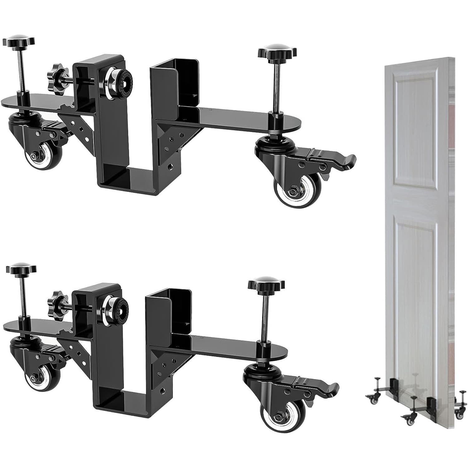 Fixed furniture wrought iron frame Simple and portable black wrought iron fixed frame