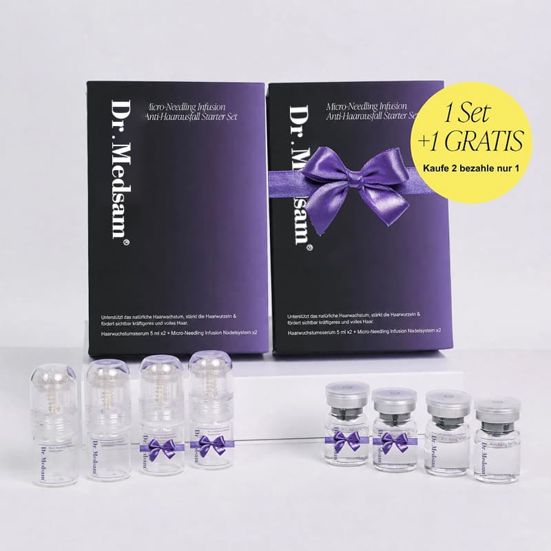 Hair Growth Microneedle Serum Anti-Hair Loss Scalp Care Liquid for Thickening and Anti-Hair Loss