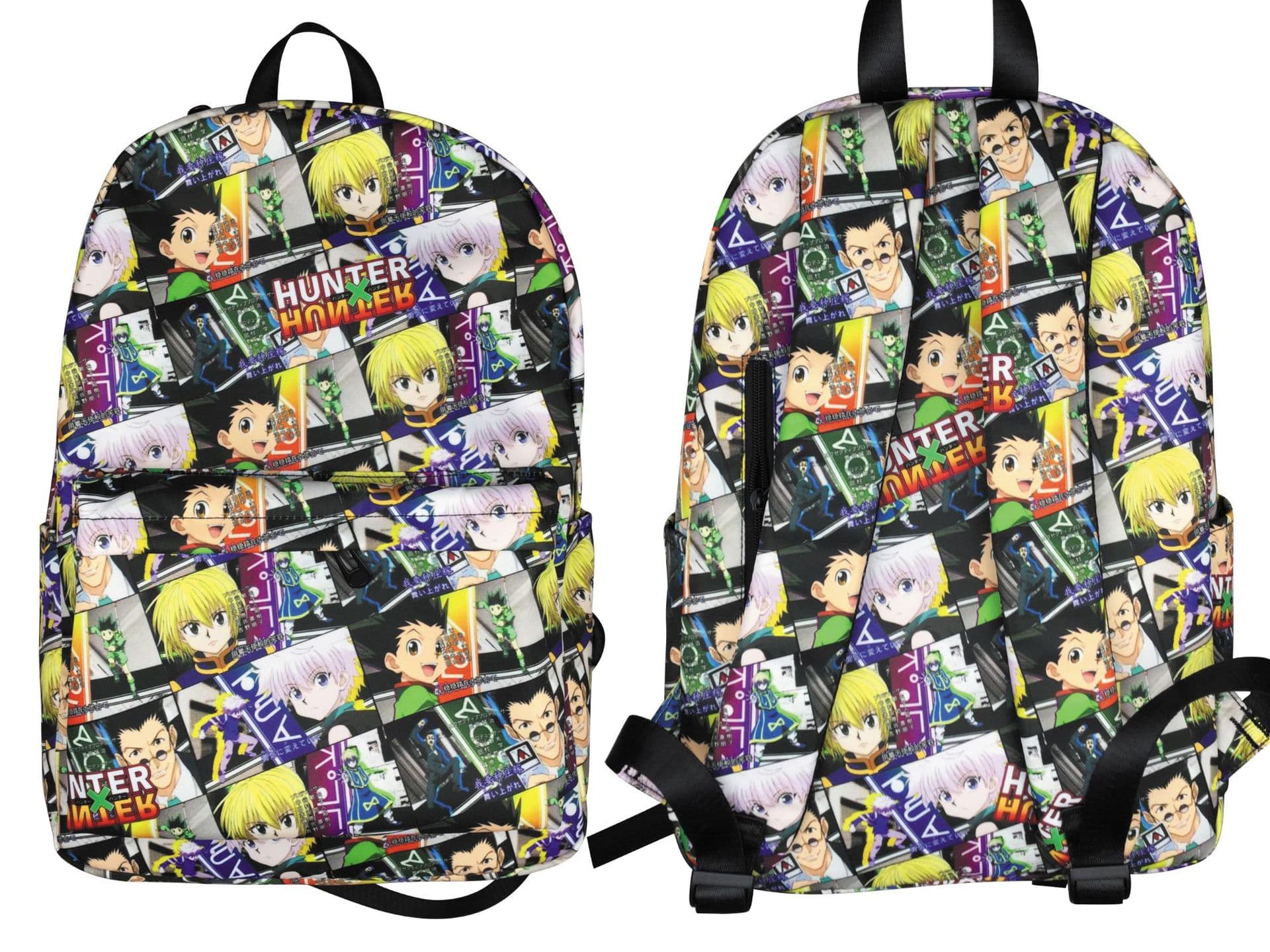 Hunter Hunter peripheral anime school bag Gonzo Killua Hisoka backpack student men's and women's backpack school bag