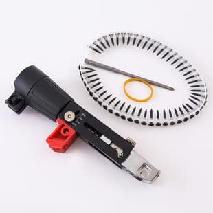 Chain Nail Gun, Pneumatic Nailer Accessories, Chain Strip Screw Nailing, Electric Automatic Screw Driving Tool, Nail Gun Head
