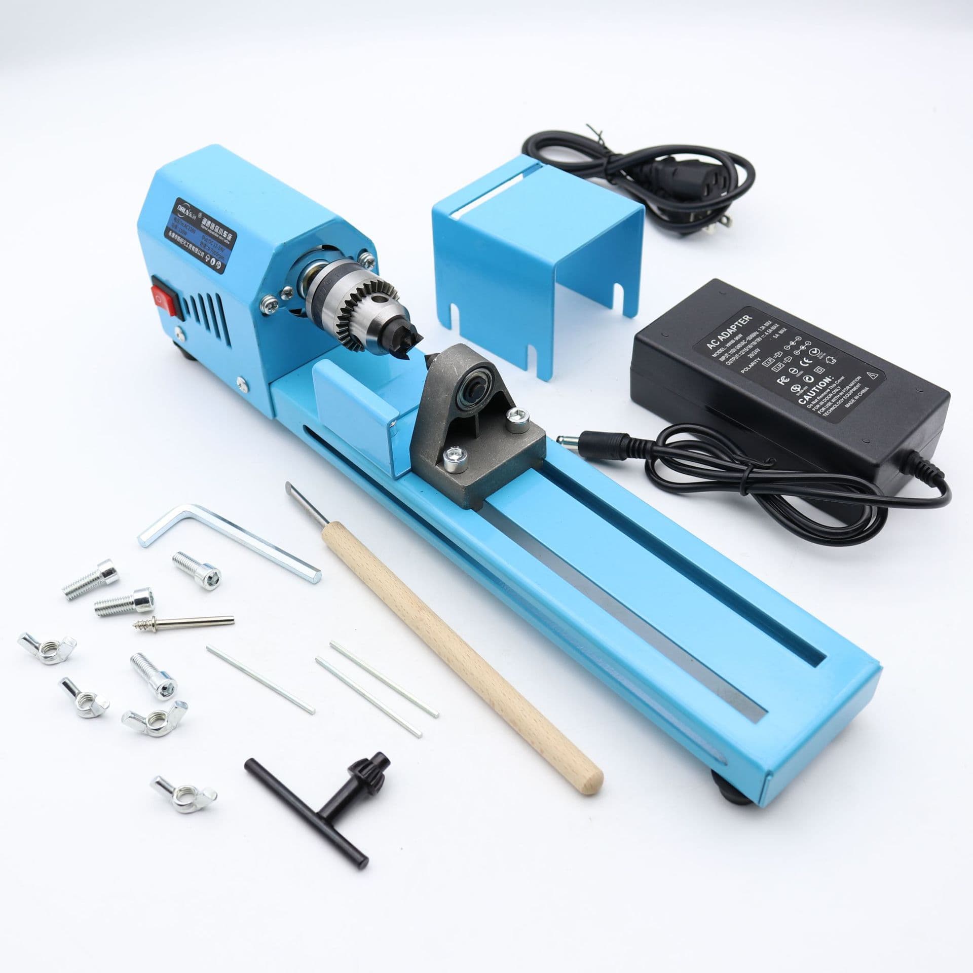 Mini Lathe Multifunctional Home Small Buddhist Bead Handmade Teaching Lathe, Round Bead Grinding and Polishing Mini Lathe