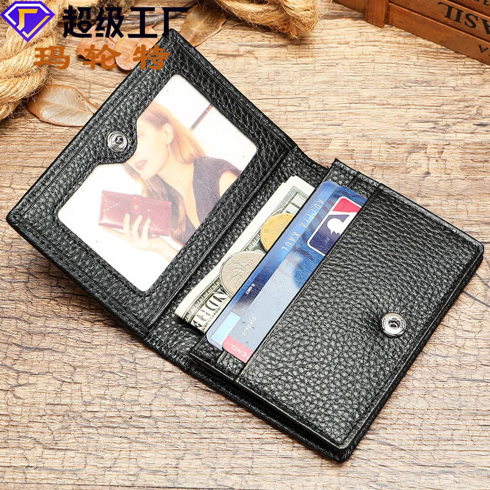 Marant genuine leather pickup bag, compact document bag, portable high-end niche genuine leather men's and women's leather pickup bag wallet wholesale