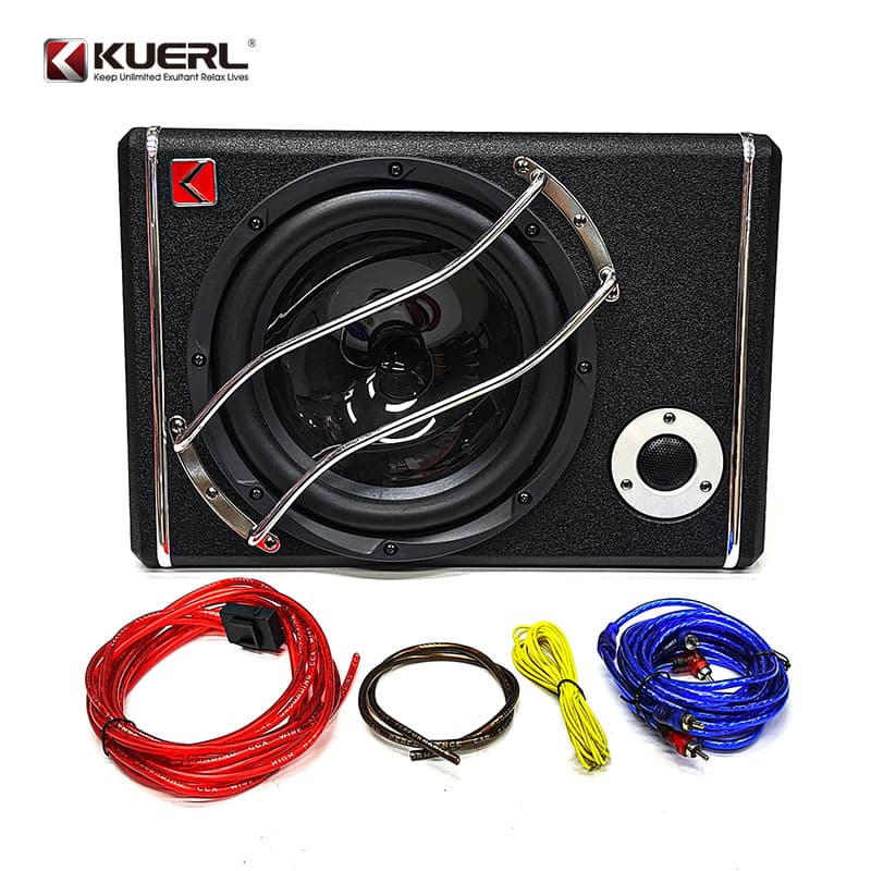 Factory wholesale car subwoofer 12V active high-power with tweeter audio modification 10-inch car subwoofer