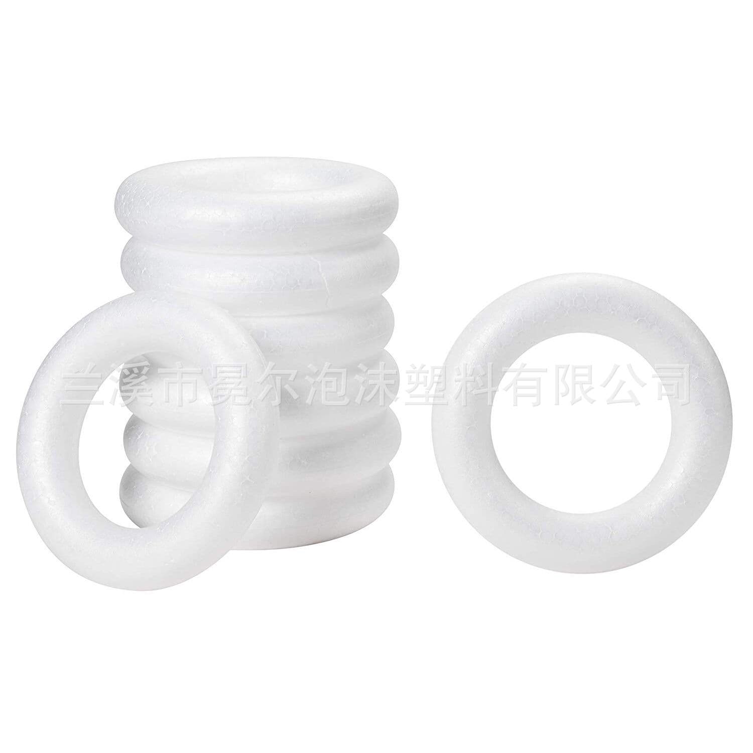 Factory direct supply of art creative materials foam circle preschool education DIY Christmas decoration flower environmentally friendly dragon circle
