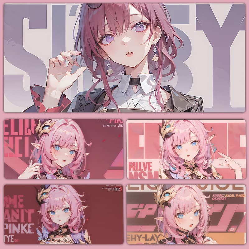 Honkai Impact 3 Alicia Mouse Pad Extra Large Herrscher Keyboard Pad Two-dimensional Wet Game Desk Pad