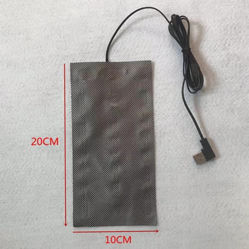 Graphene Heating Fabric, Electric Heating Pads for Abdomen, Back, and Far Infrared Therapy