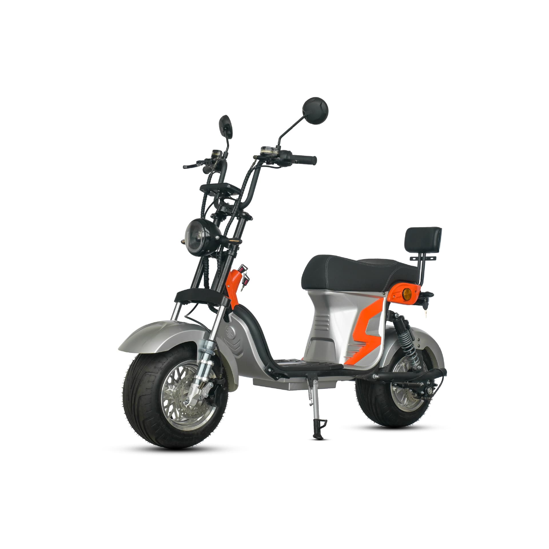 New Model Brazilian M15 Harley-Style Electric Scooter with Wide Tires, Lithium Battery, and Two Wheels - a Popular Hot-Selling Product
