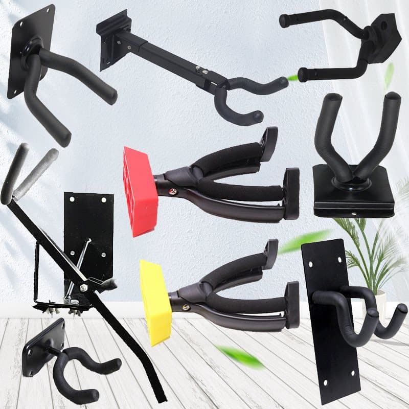 Guitar Wall Mount Violin Ukulele Hook Music Store Slot Board Saxophone Guzheng Erhu Hulusi