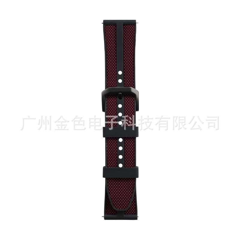 Suitable for Xiaomi s4 watch strap XiaoMi Watch S4 watch strap flat flame composite woven strap