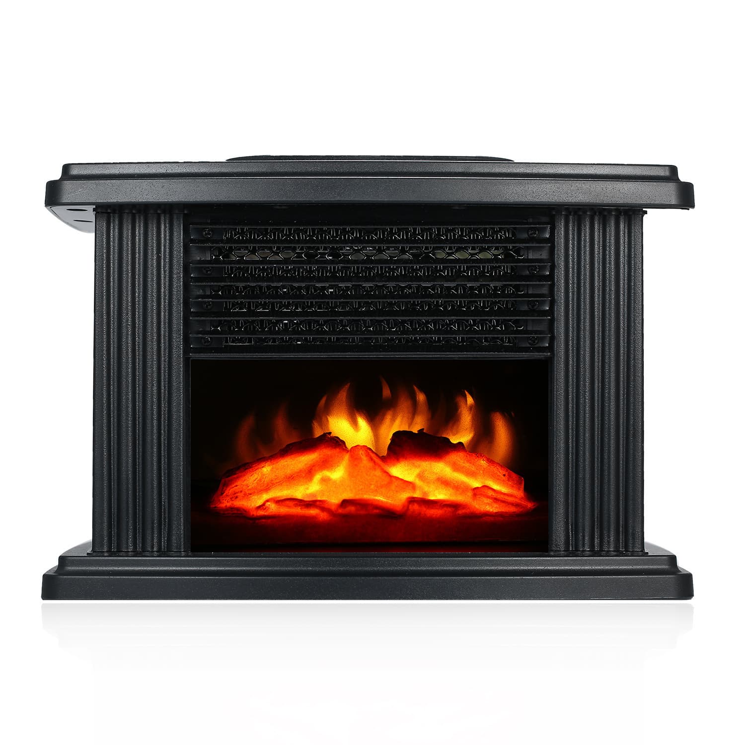 Cross-Border Fireplace Heater, Small Mini Fireplace Fast-Heating Household Stand-Up Warm Air Fan