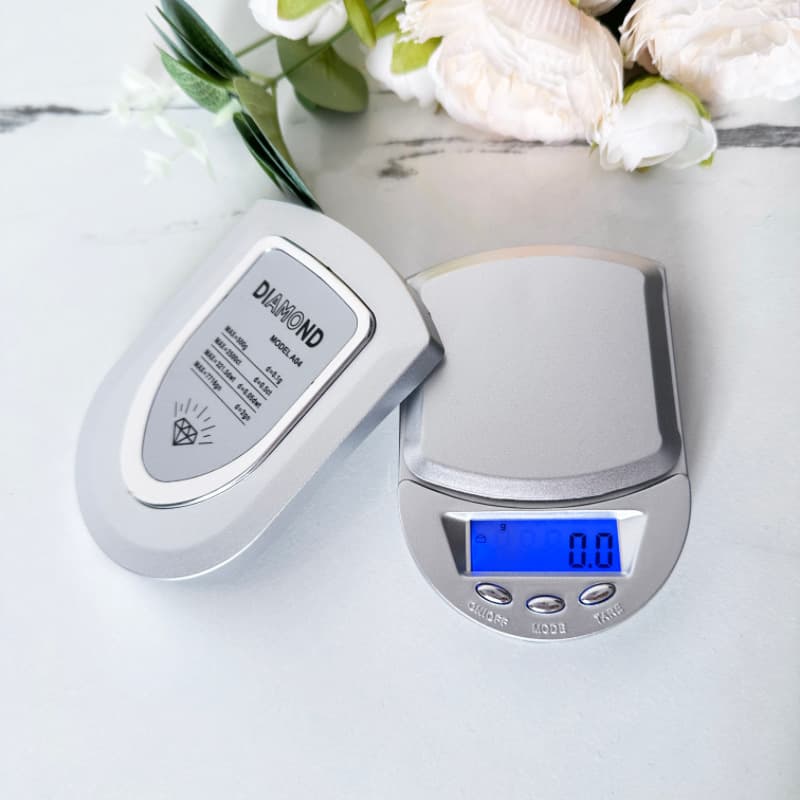 A04 High Precision Mini Jewelry Scale, Portable Electronic Scale for Gold and Jewelry, 0.01g Accuracy