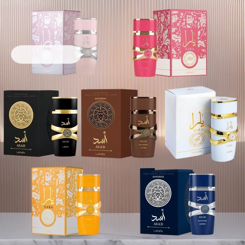 Shenzhen stock lattafa YARA ASAD 100ml high-quality perfume long-lasting fragrance Middle Eastern Arabian