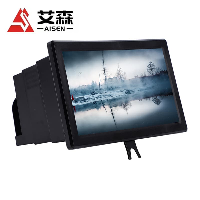 New Phone Magnifier Stand HD Phone Screen Magnifier 12-inch 6D Phone Screen Magnifier Ultra Clear