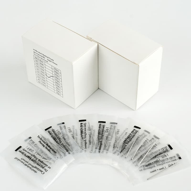 Dragon artist tattoo equipment disposable piercing needle tattoo machine accessories stainless steel needle human head piercing