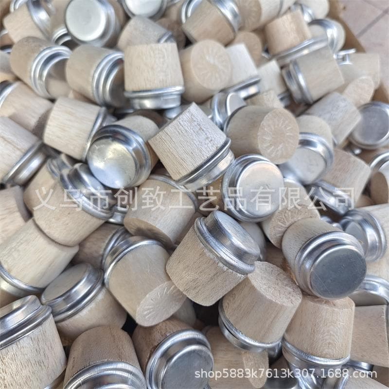 Household Wooden Thermos Bottle Cap, Hot Water Bottle Stopper, Universal Kettle Lid