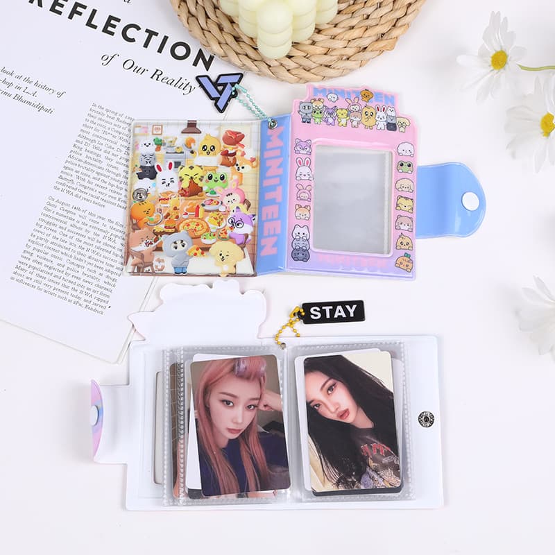Stray Kids Cartoon Animal Keychain Card Holder Album Collectible Toy from Mainland China Suitable for Anime Fans