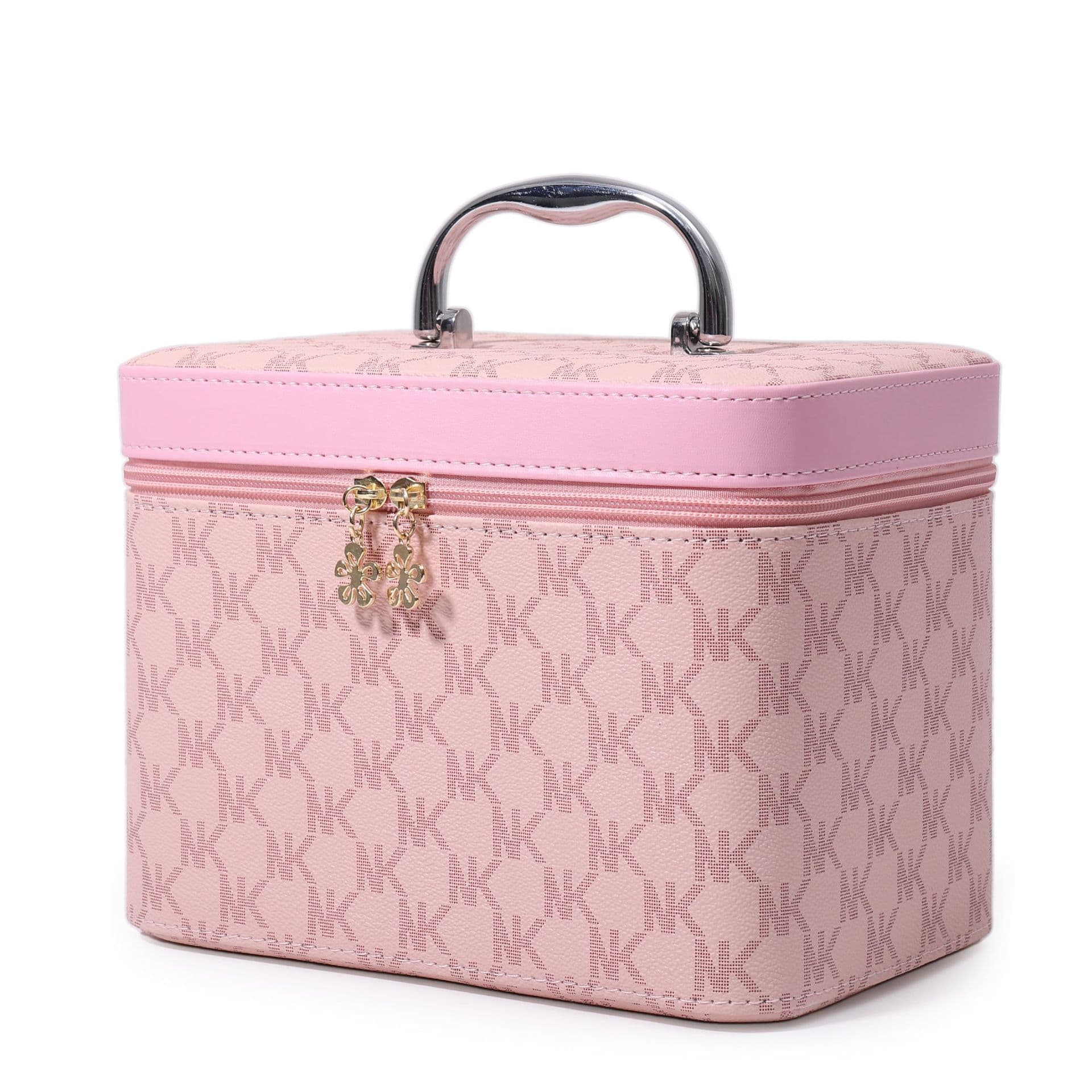 New High-Appearance Letter Handheld Makeup Bag Cosmetic Large-Capacity Storage Bag Wedding Bridesmaid Gift Makeup Case