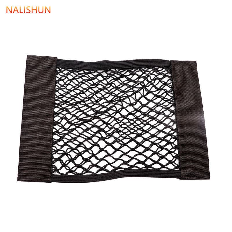 Car Magic Mesh Pocket Trunk Adhesive Storage Bag Universal Vehicle Organizer