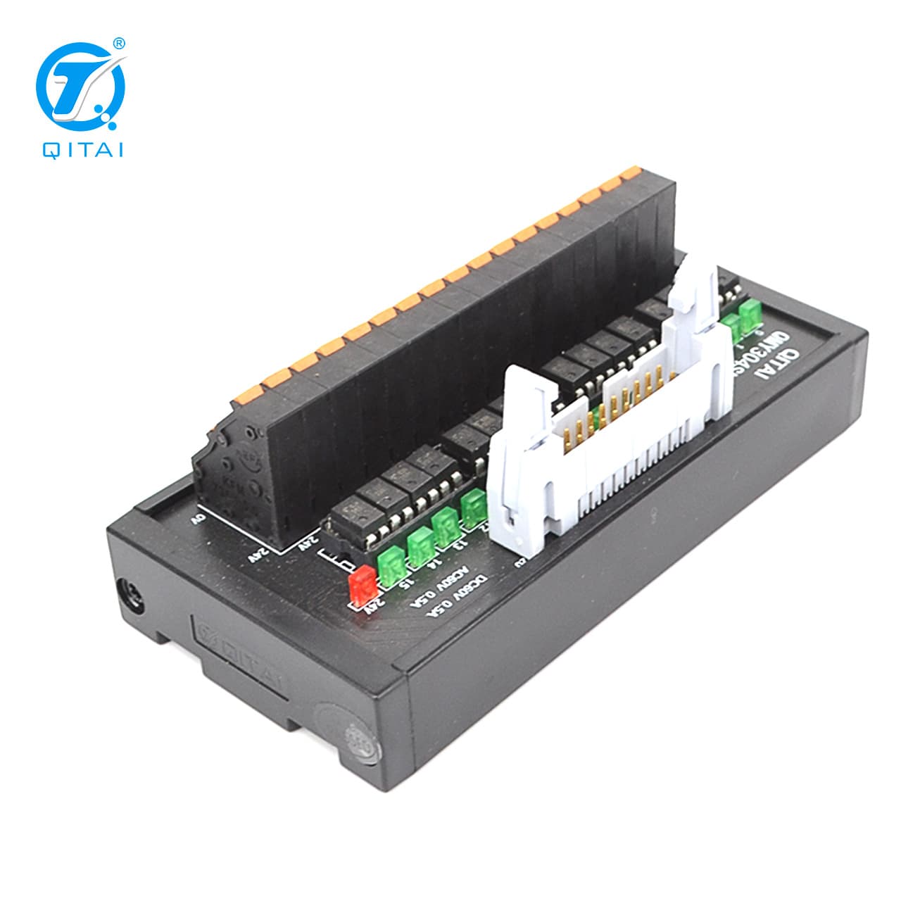 QMY304SL Optocoupler Relay Module Terminal Block PNPNPN Universal Adapter Board 16-bit Optocoupler Relay