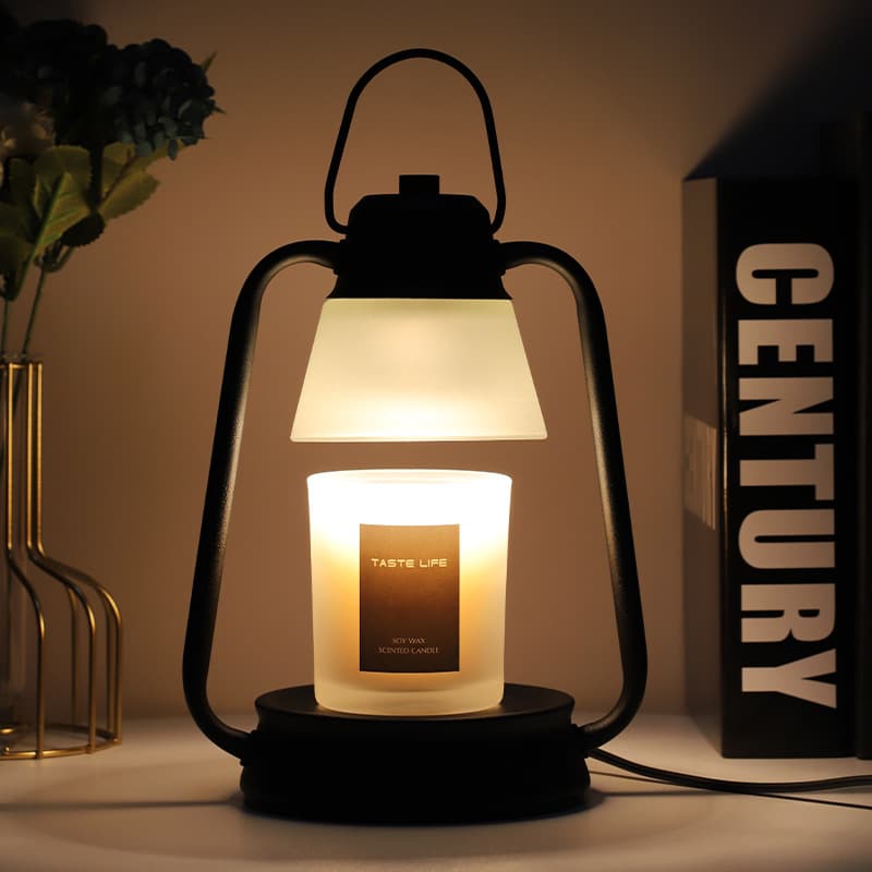 Korean Scented Wax Melting Lamp Creative Bedside Cafe Table Lamp Thermal Melt Warm Light Aroma Candle Retro Cross-border