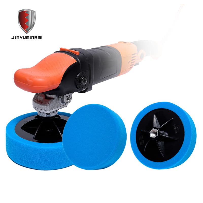 Car polishing sponge ball 6 inches 14 filaments 16 filaments polyester sponge imported polishing disc honeycomb sponge car beauty