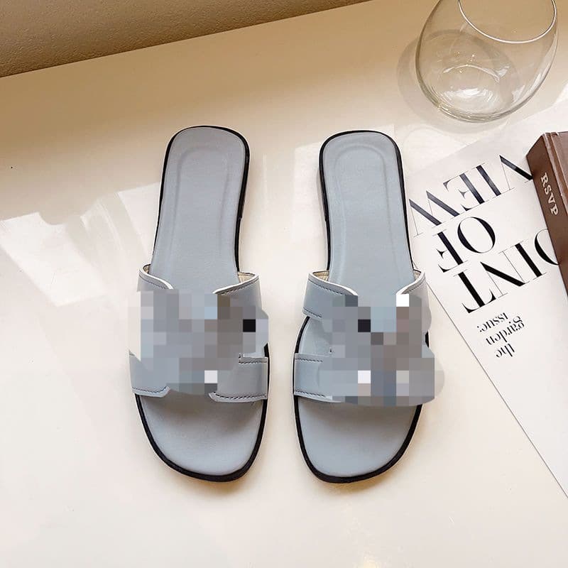 Women's Slippers Export Plus Size 2024 Summer New Flat Beach Sandals Ins Casual Versatile Slippers