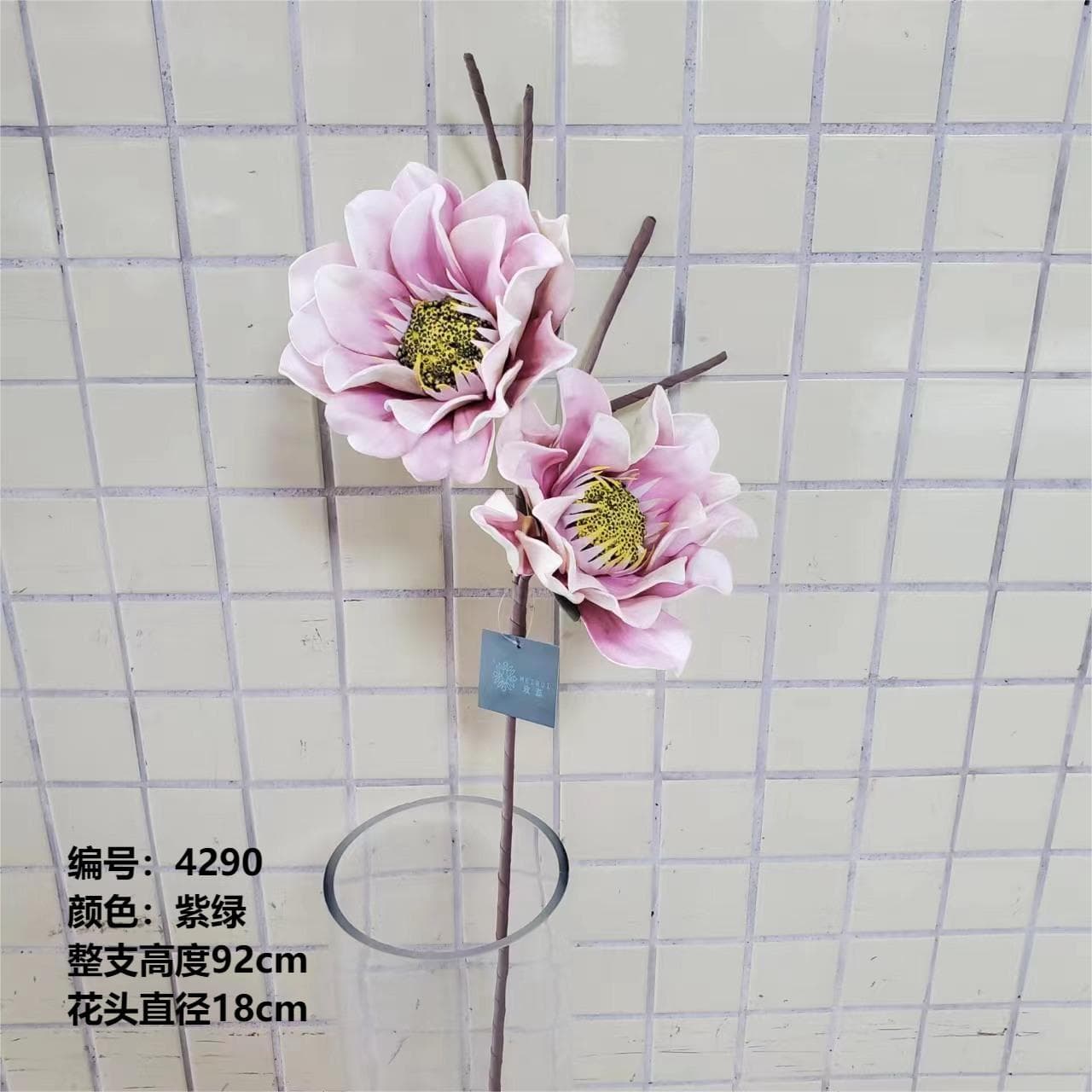 Simulated European EVA Artificial Flowers, Home Decoration Foam Flowers, EVA Sycamore Foam Large Flowers for Wedding Floral Arrangement Wholesale