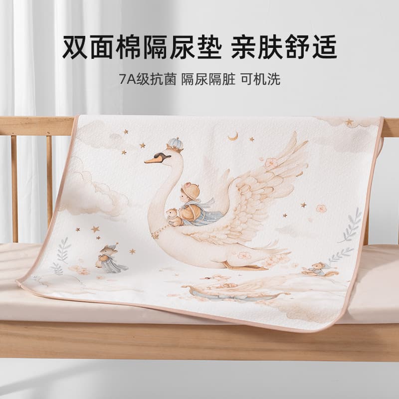 Waterproof and breathable baby changing pads, washable baby sheets, large-size menstrual pads, period mattresses