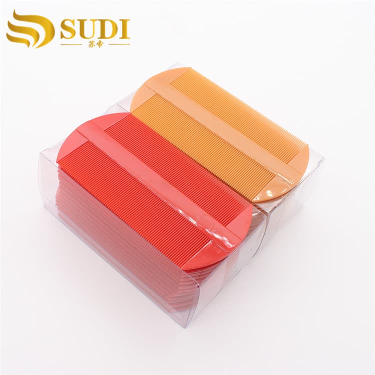 Large Fine-Tooth Comb for Scalp Cleaning, Super Dense Comb for Women, Home Use, Children's Lice Removal Double-Sided Comb with Thickened Fine Teeth