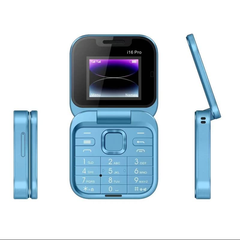 Cross-border Trade i16pro Flip Phone FliIo14 i17pro F15mini Children Student Card Phone