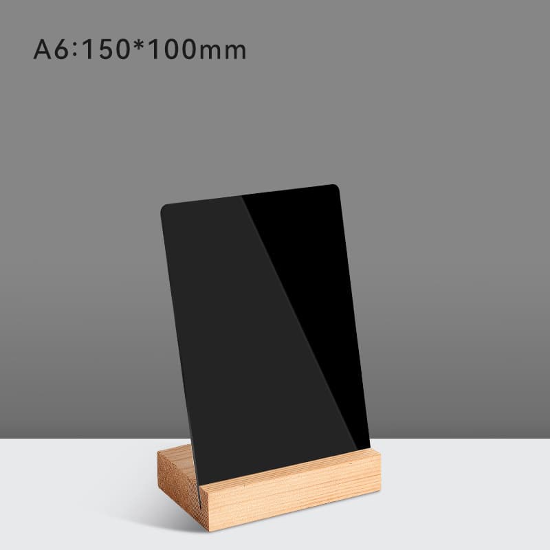 Handwritten Menu Blackboard for Stalls A3 Price Display Board Milk Tea Shop Price List Erasable DIY Signboard