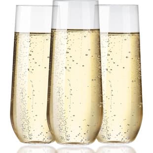 Cross-Border 9oz PET Plastic Cup, Cut Glass Cup, Champagne Cup, Juice Cup, Ice Cream Cup, Salad Cup, Long Strip Drop-Resistant Cup