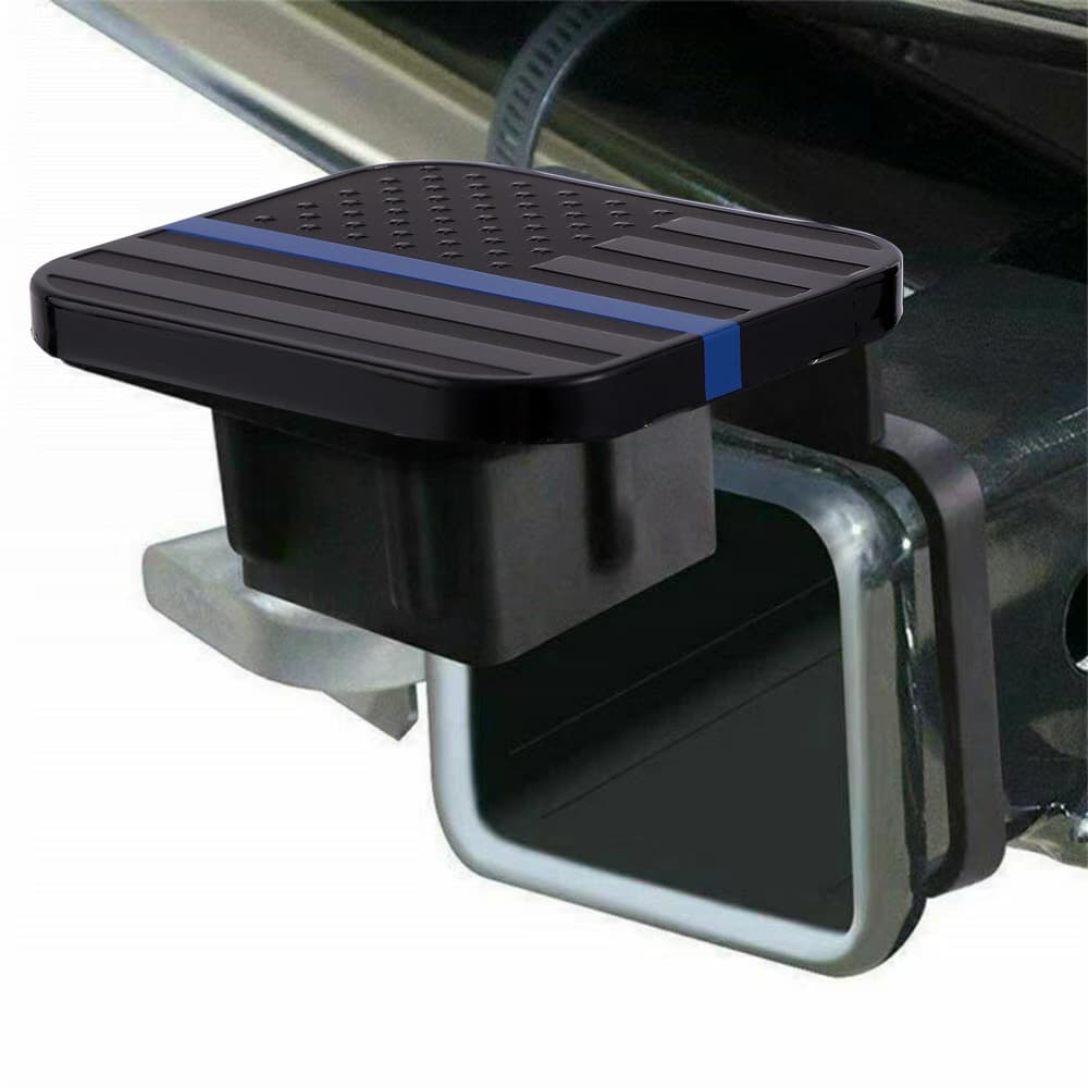 Cross-border Car Modification Accessories Plug Cover Trailer Hook Dust Plug Square Mouth Protective Cover 2 Inch 51mm Traction Cover