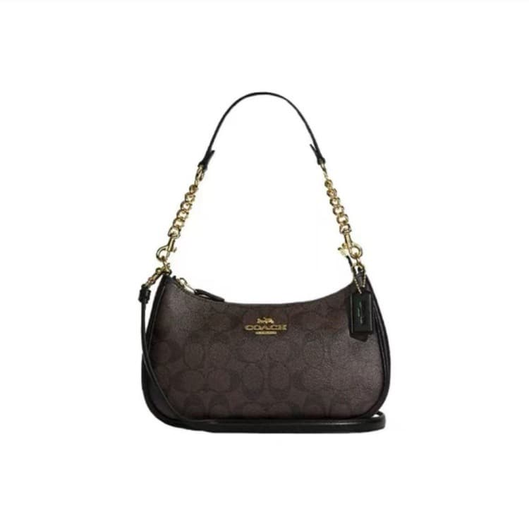Kou Jia Ao Lai 2025 New teri25 Underarm Bag Classic Monogram Fashion Shoulder Crossbody Handheld Crescent Bag
