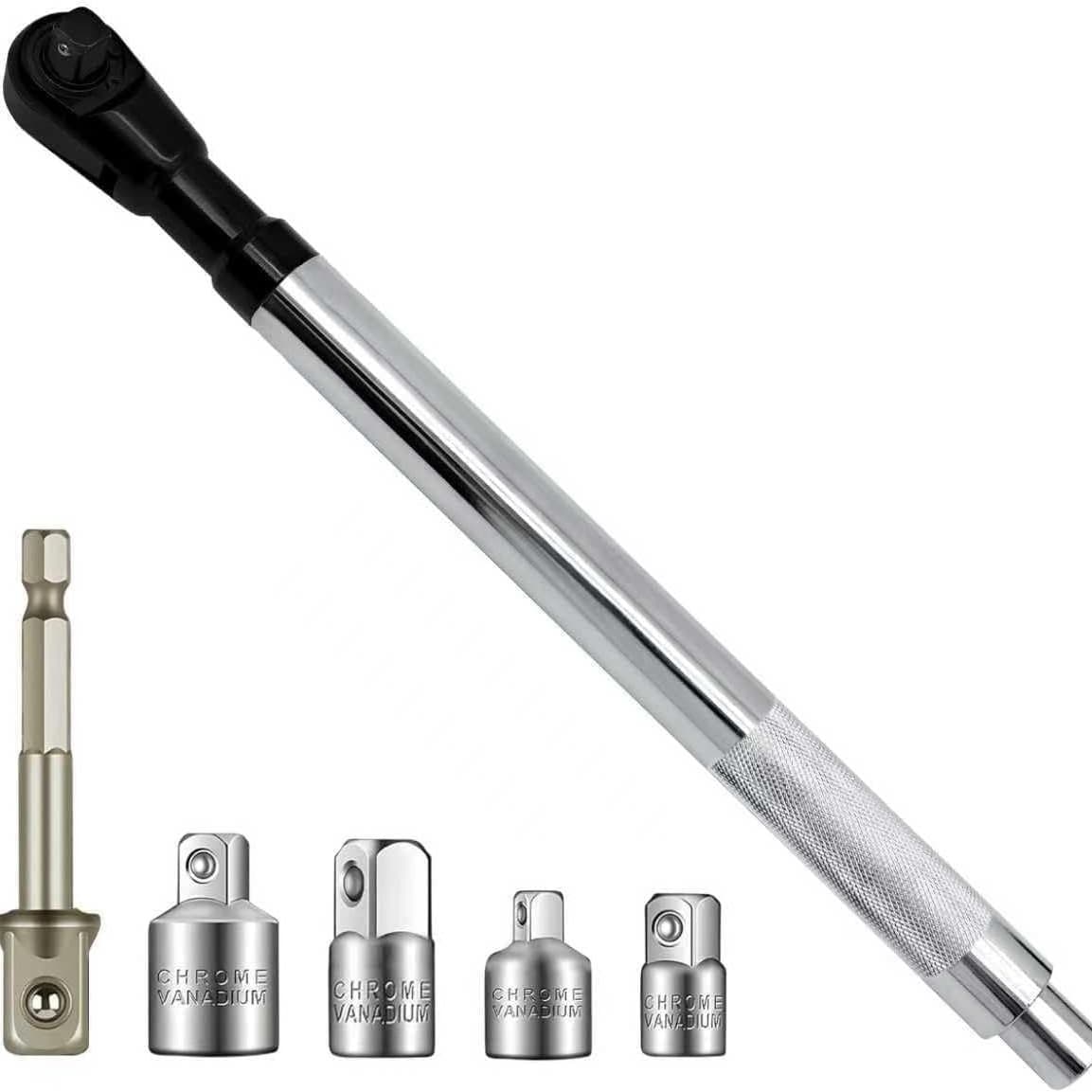 Wholesale Multi-Function Extended Quick Ratchet Wrench Pneumatic Tool Manual Extension Socket Wrench Long Extension Bar