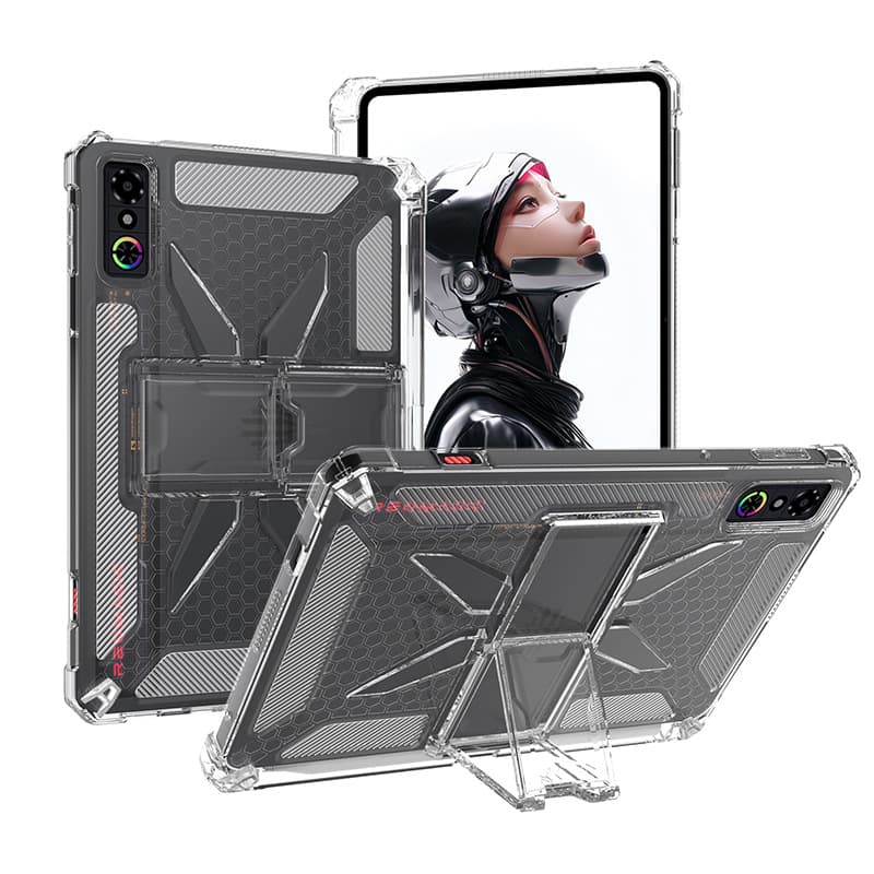 Suitable for Zte Nubia Red Magic Gaming Tablet 3Pro Pivot Protective Case 9.06inch with Pen Slot Transparent Case