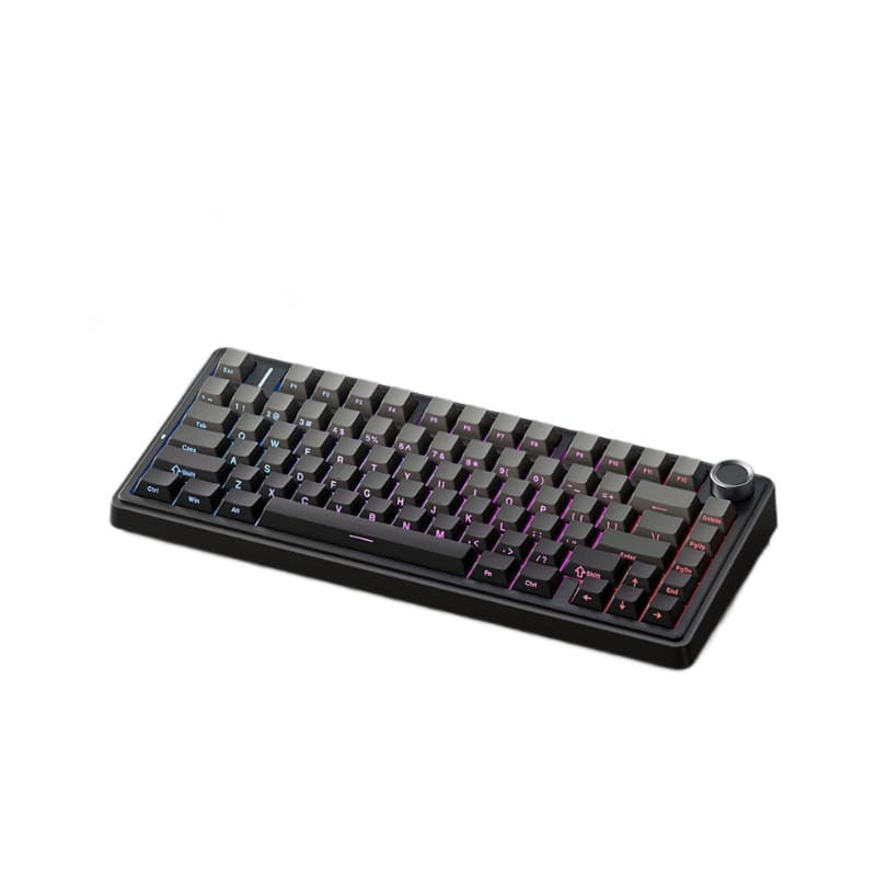 AULA F75 Wireless Tri-Mode Custom Mechanical Keyboard Esports Gasket Structure Hot-Swap Bluetooth TK