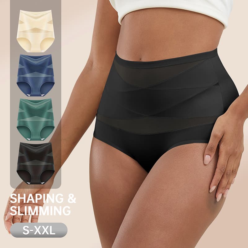 High-waisted, hip-lifting, and tummy-slimming trousers for export, nylon women's shapewear, English size, US sizing, cross-border wholesale, Shopify